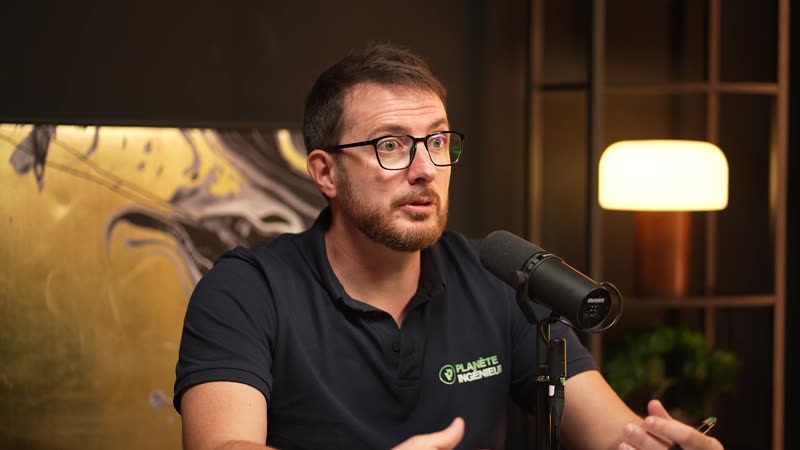Matthieu Poulain en studio